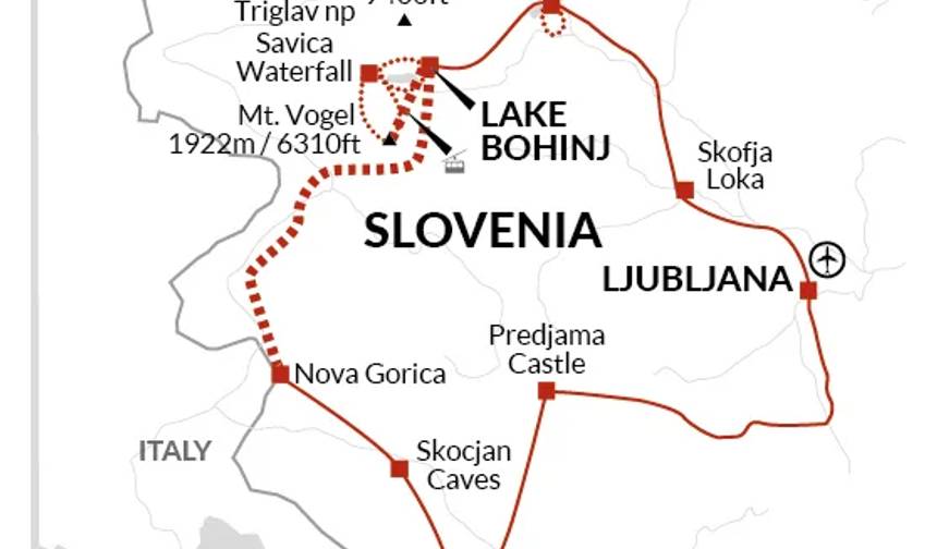 Lagos Alpinos da Eslovénia — 1