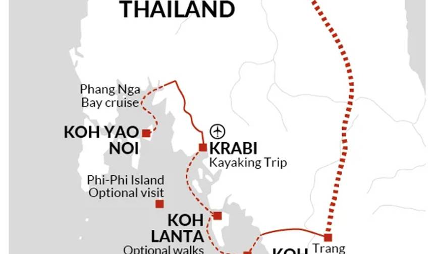 タイのアイランドホッピング — 1