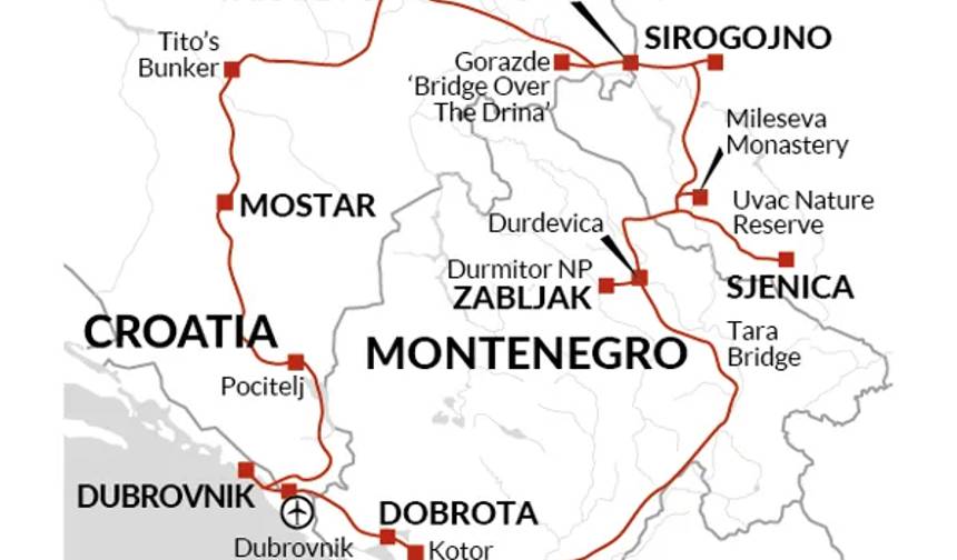 Viagem pelos Balcãs — 1