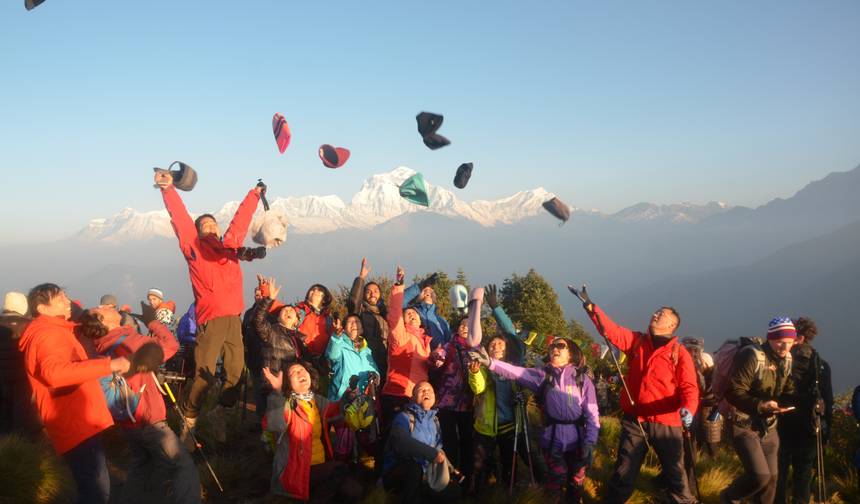 Trekking jogi Ghorepani Poon Hill — 1
