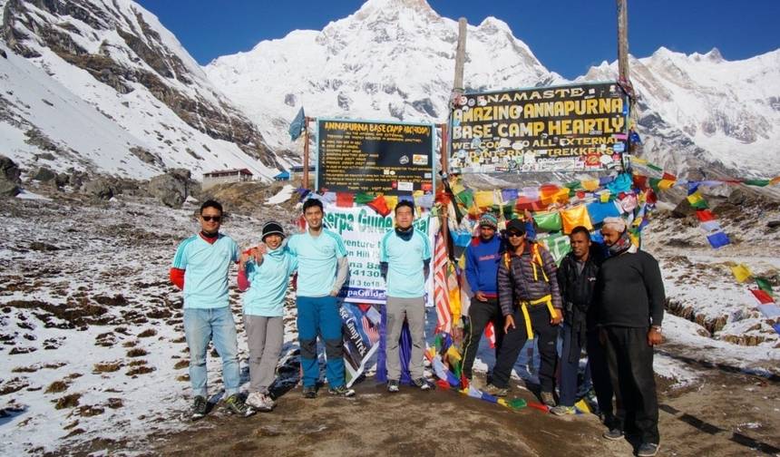 Trekking do Bazy Annapurny — 1