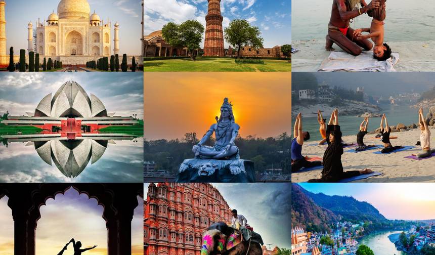 Índia Divina - Triângulo Dourado com Haridwar e Rishikesh - Explore Cultura e História com Yoga — 1