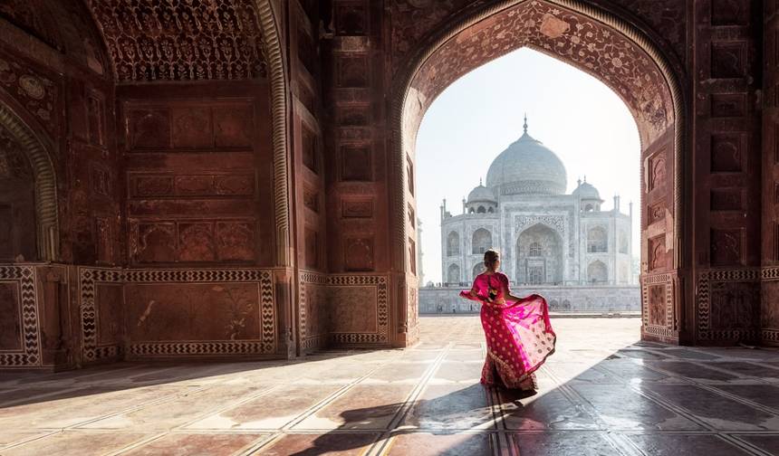 4-dniowa wycieczka po Złotym Trójkącie (Wschód/Zachód słońca nad Tadż Mahal) - Wycieczka Delhi Agra Jaipur — 1