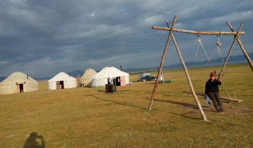Jezioro Song-Kul - Dusza Kirgistanu — 1