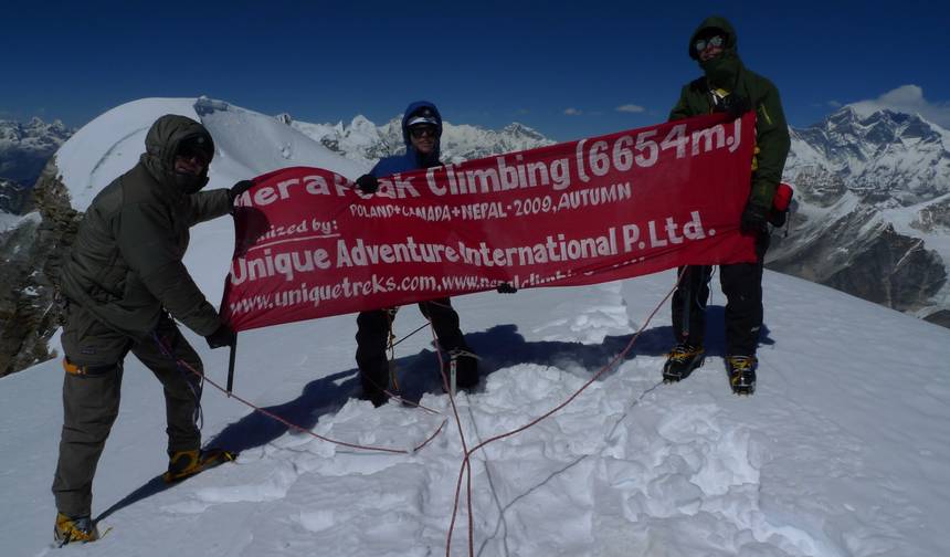 Wspinaczka na Mera Peak — 1