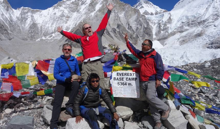 16-dniowy trekking przez trzy wysokie przełęcze Mount Everestu — 1