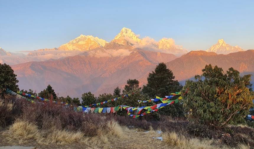 رحلة شروق الشمس في أنapurna Poon Hill — 1