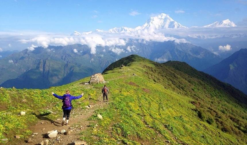 Trilho Khopra Ridge Khayer Lake — 1