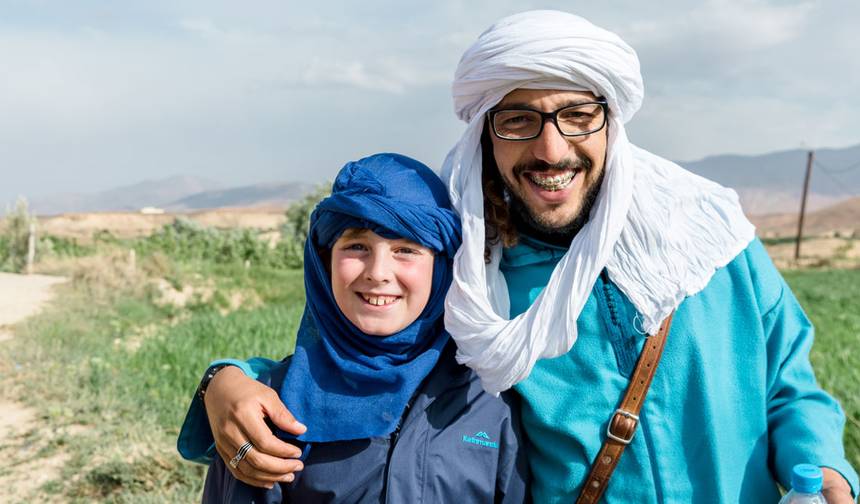 راحة العائلة في عطلة المغرب — 1