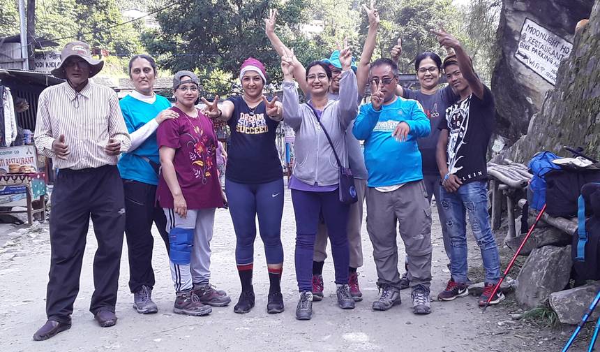 Annapurna krótki Trek Widokowy 4 dni — 1