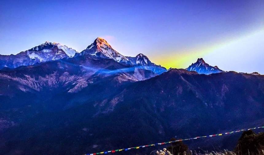Caminhada Curta Ghorepani Poon Hill — 1