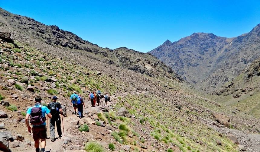 رحلة مشي في المغرب: رحلة توبقال - 3 أيام — 1