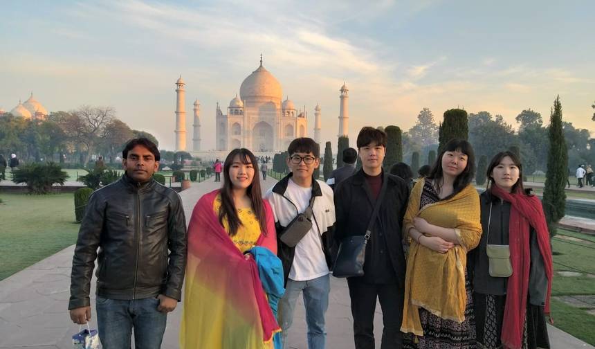 Passeio pela cidade de Delhi com o Taj Mahal ao nascer do sol — 1
