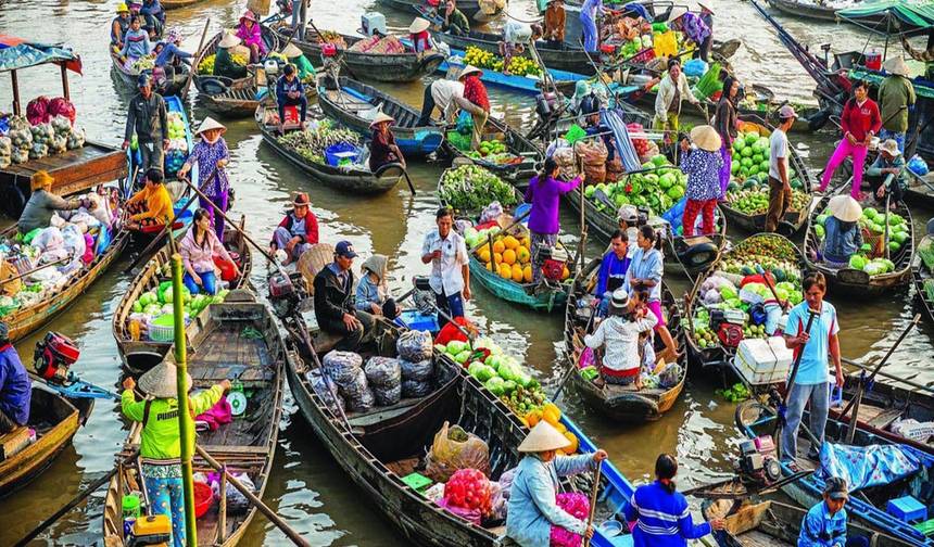 Excursão em Grupo ao Delta do Mekong com Lancha para Phnom Penh Via Can Tho, Chau Doc saindo de Saigon — 1