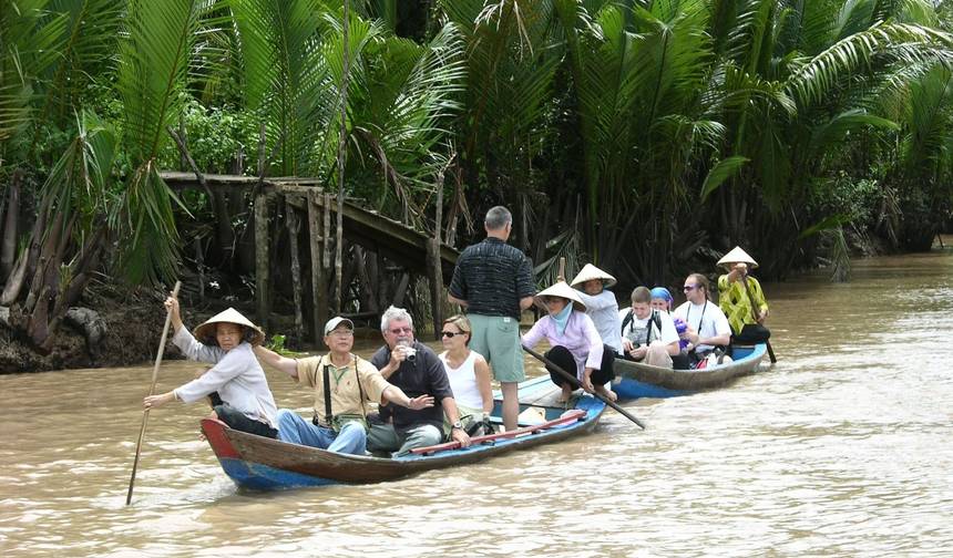 Excursão em Grupo de Saigon para Ben Tre, Can Tho, Vinh Long com Mercado Flutuante no Delta do Mekong — 1