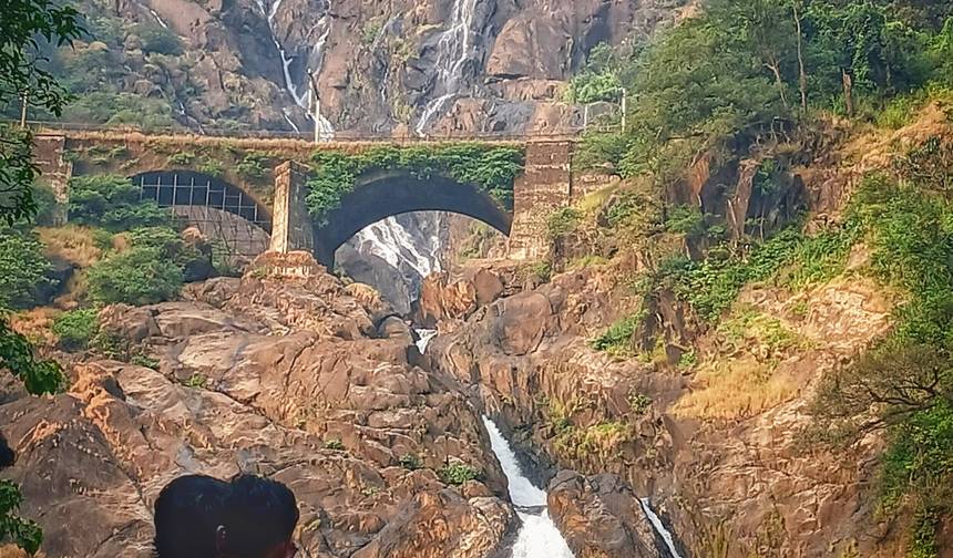 Dudhsagar Falls and Tambdisurla Temples Day Tour from Goa — 1