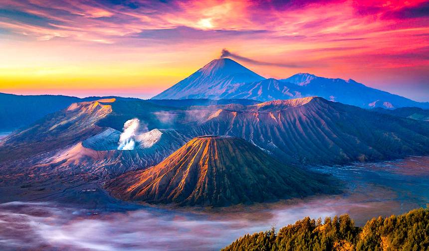 火山と自然を満喫するオーダーメイド11日間インドネシアプライベートツアー、毎日出発 — 1
