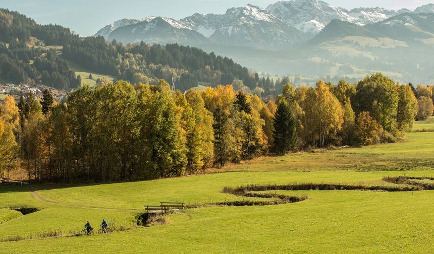 Passeio de bicicleta por Allgäu: clássico com transporte de bagagem a partir de Wangen — 1