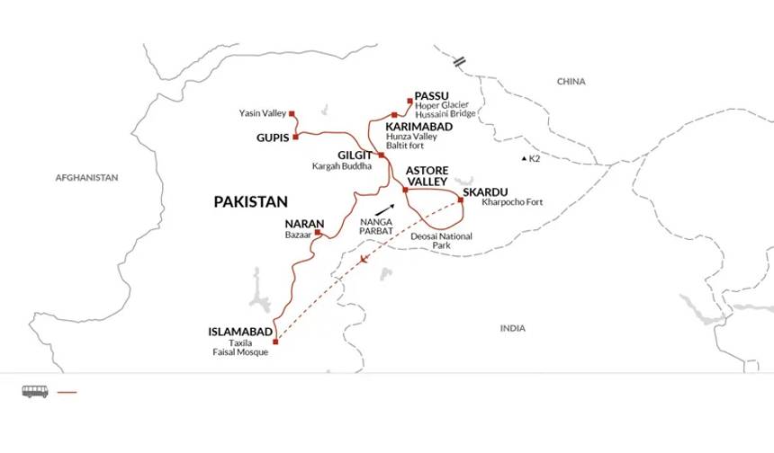 Rodovia Karakoram do Paquistão — 1