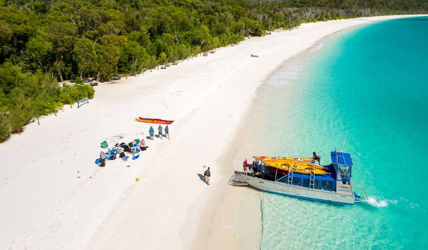 Transfer na kemping Whitehaven Beach — 1