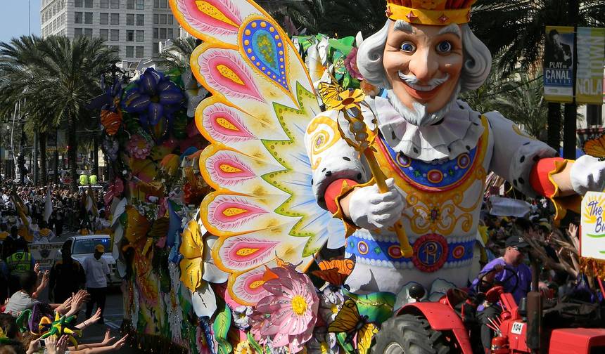 USA – Karnawał Mardi Gras w Nowym Orleanie — 1