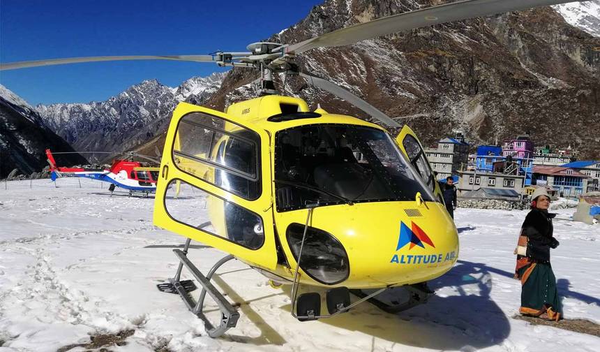 Wycieczka helikopterem do Doliny Langtang — 1