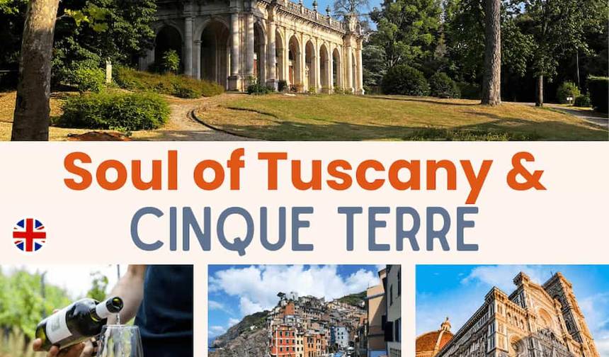 Alma da Toscana e Cinque Terre | Tour Independente Premium incluindo excursões em pequenos grupos | 8 dias/7 noites — 1