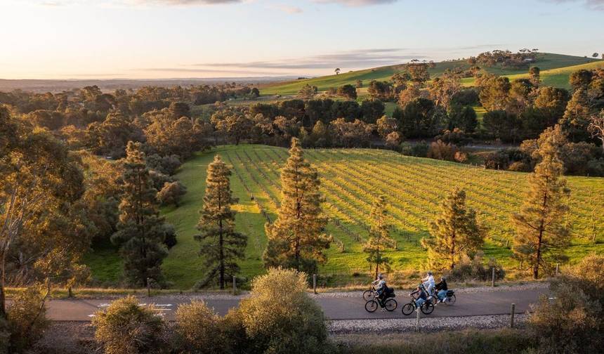 Tour de E-Bike de 7 Dias de Comida e Vinho na Austrália do Sul — 1