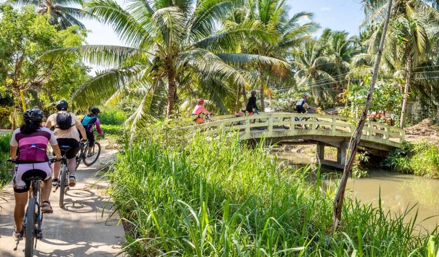 Passeio de Bicicleta Compacto pelo Delta do Mekong — 1