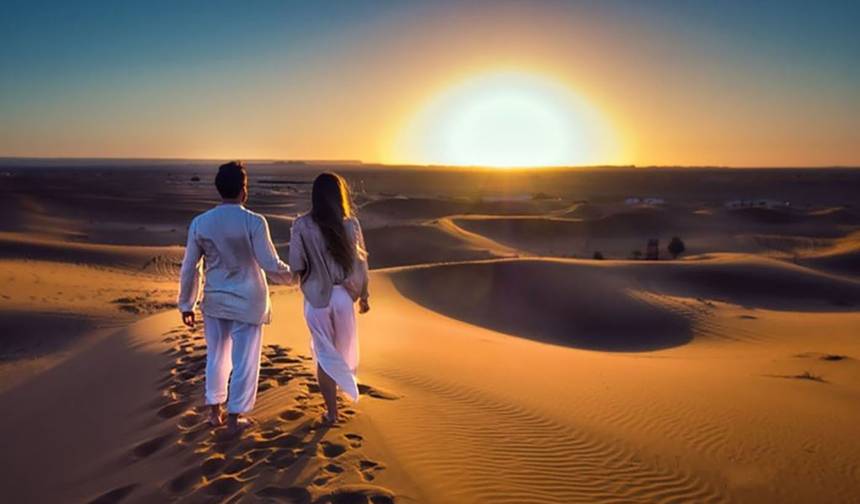 رحلة صحراوية لمدة 3 أيام إلى مرزوكة - مخيم فاخر — 1