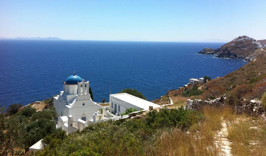 ギリシャのハイキング：キクラデス諸島のセルフガイド旅 — 1