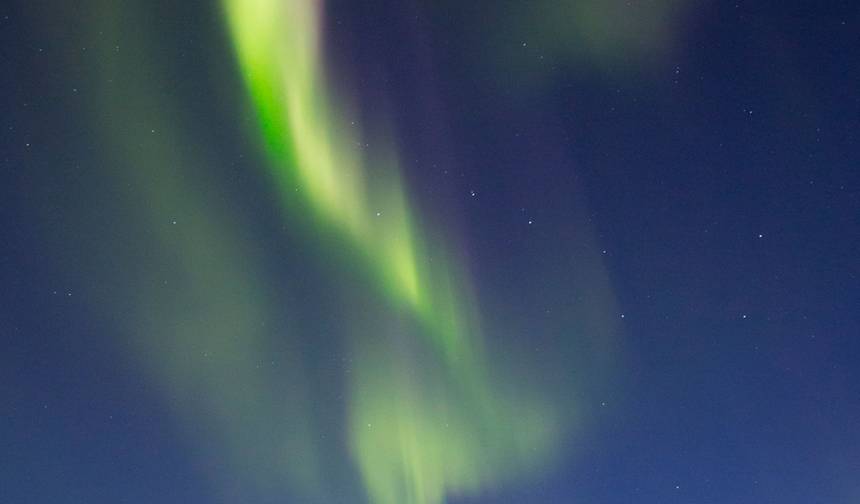Zorza Polarna Alaski (Fairbanks, AK do Anchorage, AK) — 1