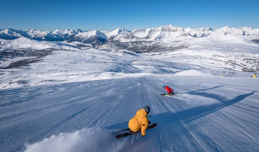 Esquie nas Montanhas Rochosas Canadenses: Parque Nacional de Banff — 1