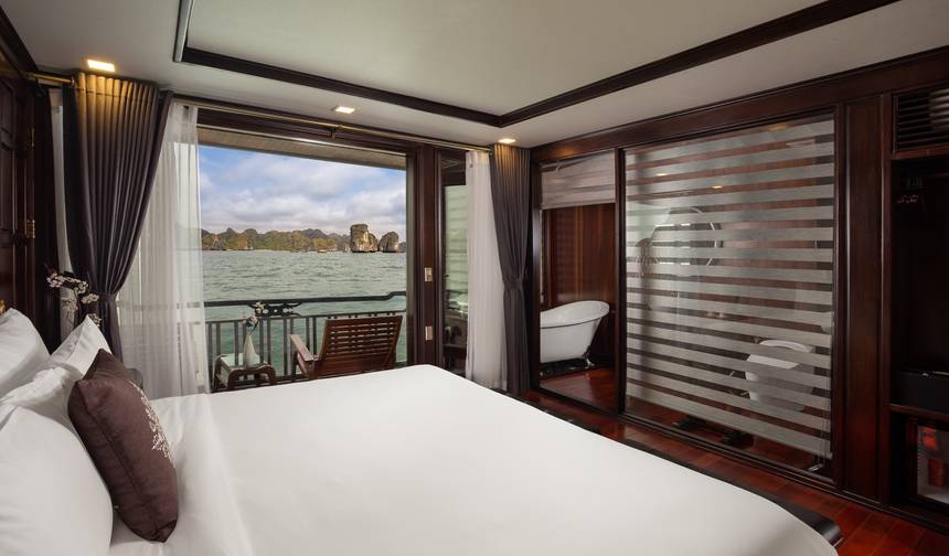 Cruzeiro de 2 Dias na Baía de Ha Long - Baía de Lan Ha 5 Estrelas com Cabine com Varanda Privativa — 1