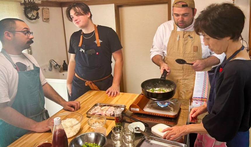 日本での日本料理教室 — 1