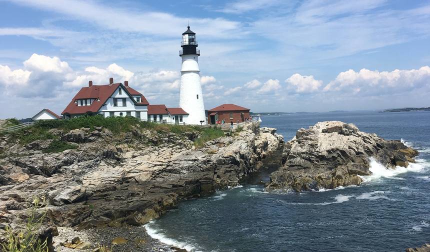 Wędrówka po wybrzeżu Maine z Portland, Acadia i Zatoką Penobscot (Portland, ME do Freeport, ME) (2027) — 1