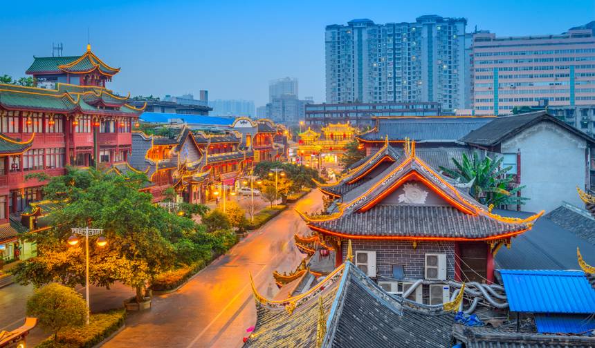 周遊旅行 - チベットを含む中国 (成都発フランクフルト・アム・マイン行き) — 1