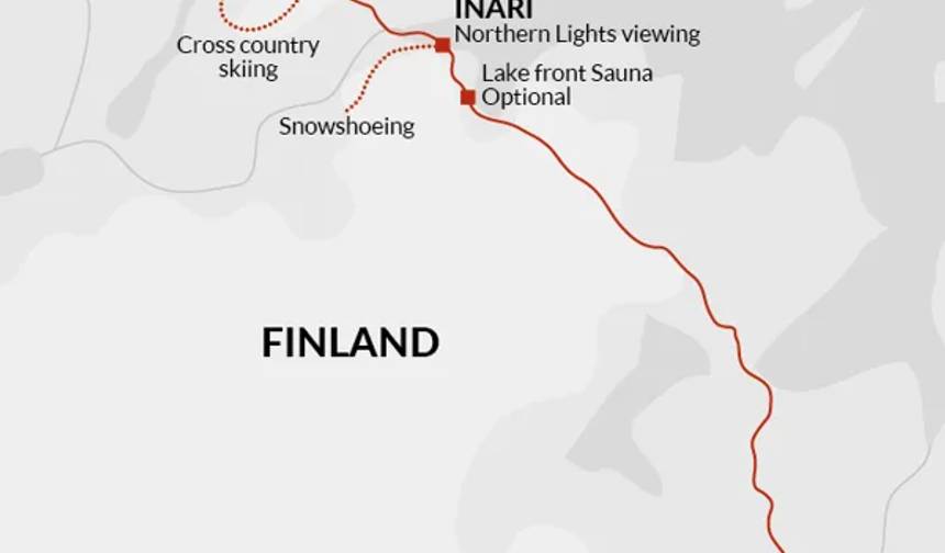 フィンランド・ラップランド 冬の冒険 — 1