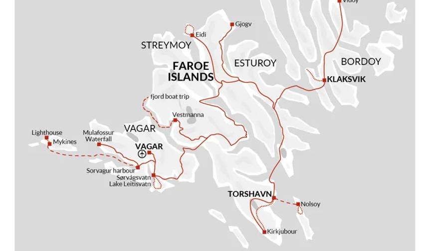 Caminhada nas Ilhas Faroé — 1