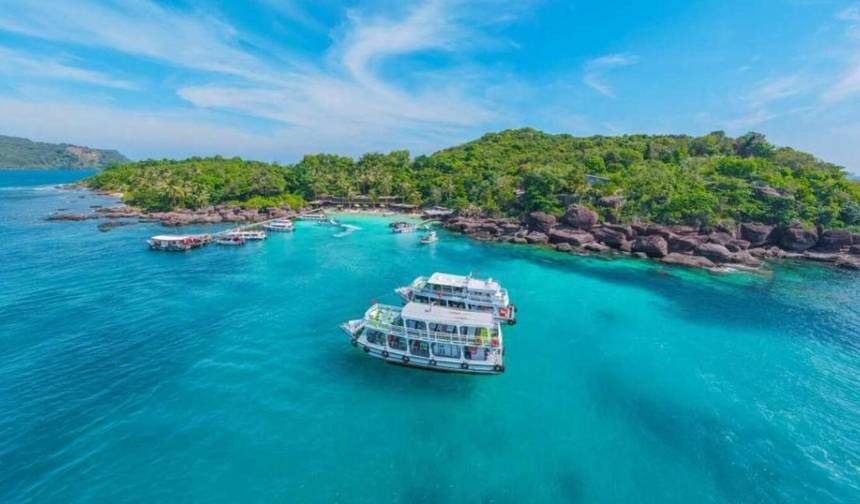 フーコック島旅行：3島終日シュノーケリングツアー | 3島巡り – Xuong Island – Gam Ghi Island – May Rut Trong Island | ベトナム — 1