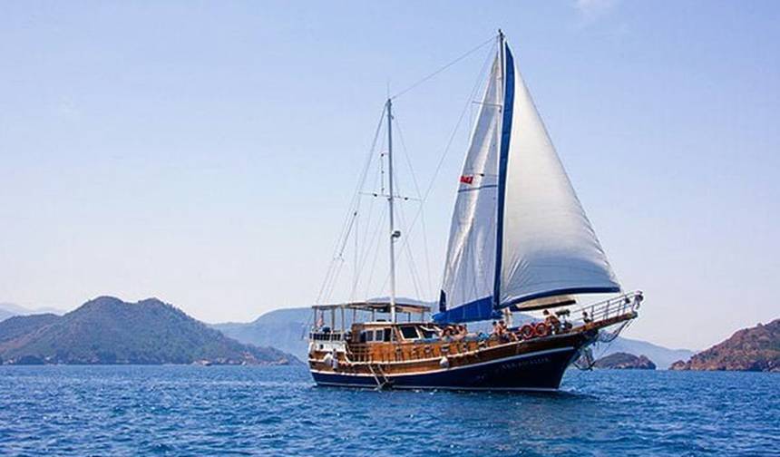 Gulet Roulette | Cruzeiro Azul Privado de 4 Cabines | Bodrum-Golfo de Gökova — 1