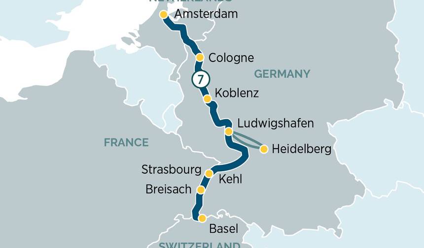Jarmarki Bożonarodzeniowe na Renie 2026 - 8 dni (z Amsterdamu do Bazylei) — 1