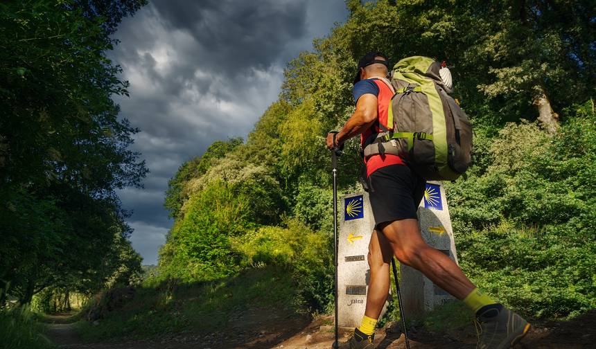 Camino de Santiago · طريق القديس يعقوب · الطريق الفرنسي · من Roncesvalles إلى Santiago de Compostela — 1