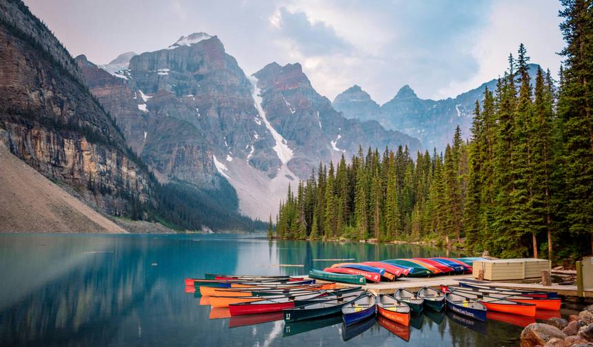 Excursão de 6 Dias pelas Montanhas Rochosas de Calgary a Vancouver: Banff, Jasper e Lago Louise — 1