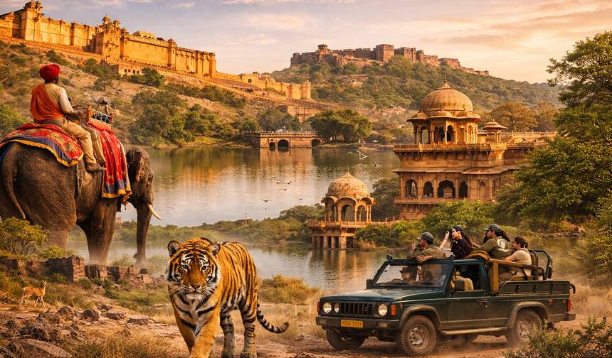 Prywatna 5-dniowa wycieczka tygrysia do Ranthambhore z Delhi, obejmująca Tadż Mahal, Agrę i Jaipur — 1