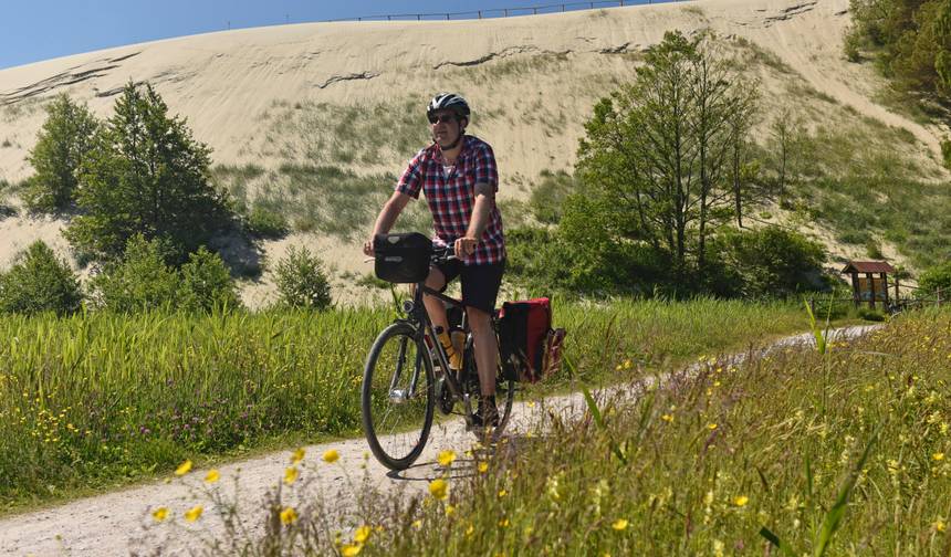 Ciclismo ao longo da Costa Lituana (a partir de Klaipeda) — 1