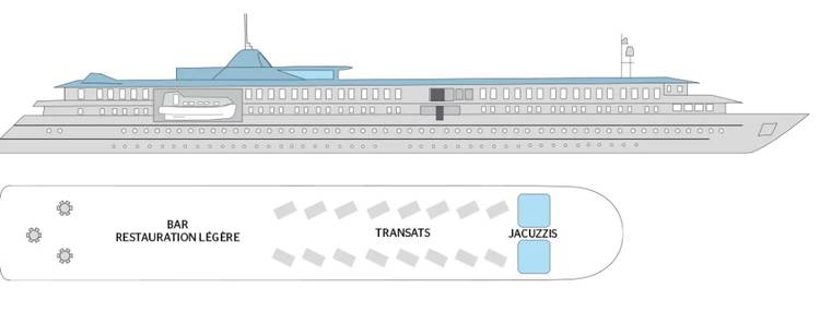  Sun Deck  plan