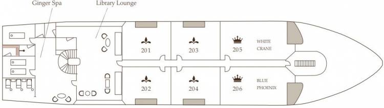  Upper Deck  plan