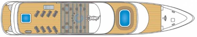  Sun Deck  plan