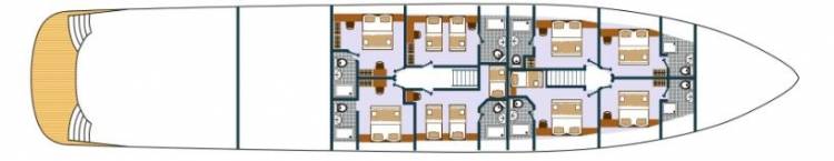  Lower Deck  plan